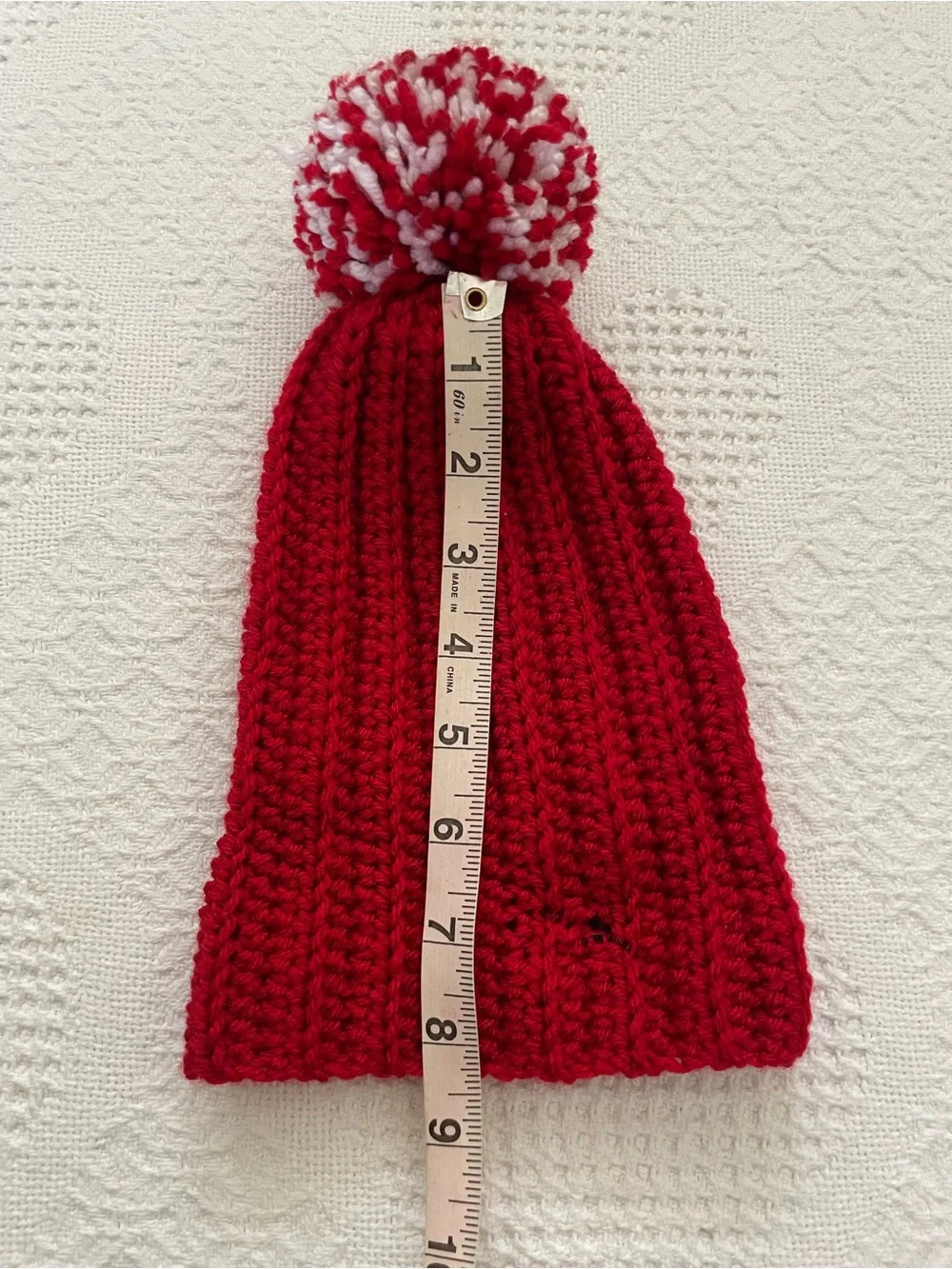 Handmade crocheted baby
